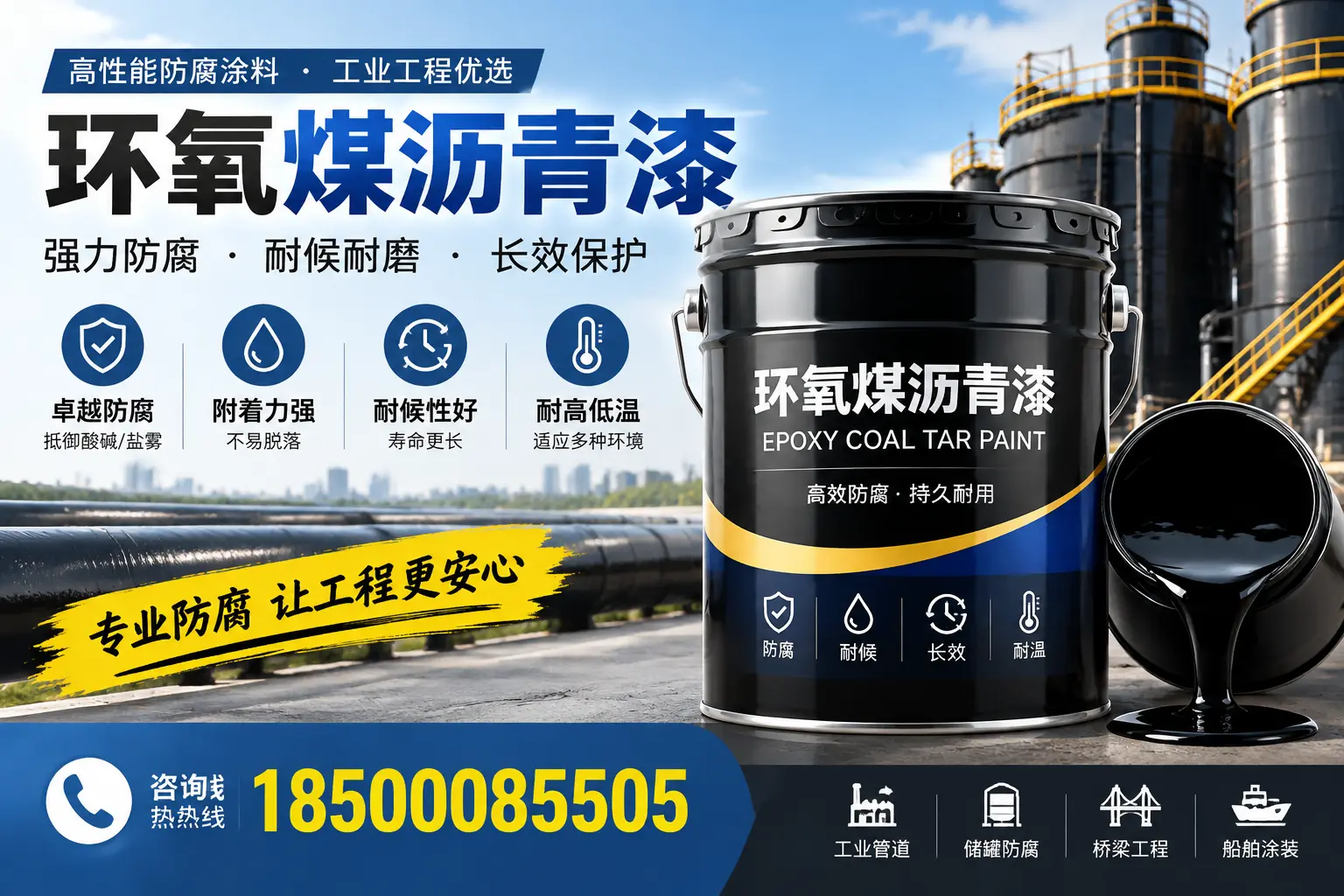 环氧煤沥青漆的施工方法与注意事项,确保在克孜勒苏顺利完成